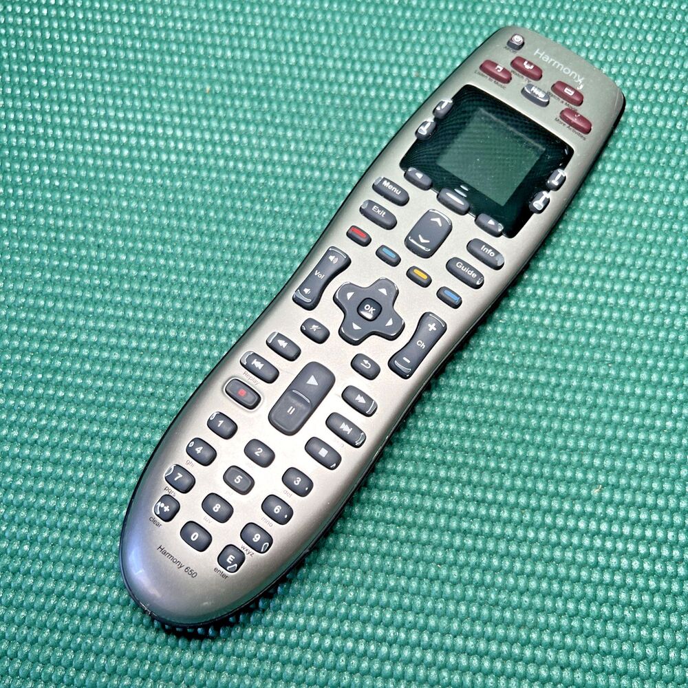 Logitech Harmony 650 Infrared All in One Remote Control, Universal Remote